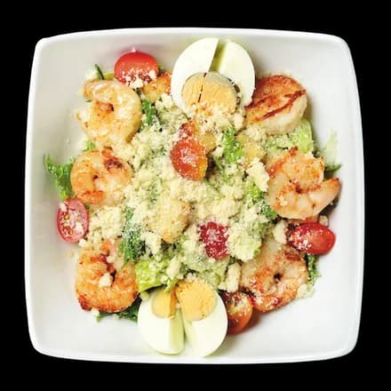 Caesari salat hiidkrevettidega