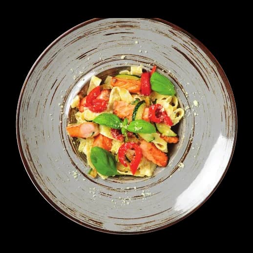 Pasta tagliatelle lõhega